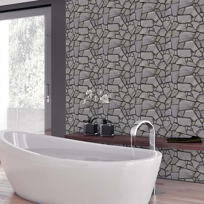 RocksWall, three-dimensional wall stickers with rock effect (10 pcs.) (1+1 FREE ) - Image 7