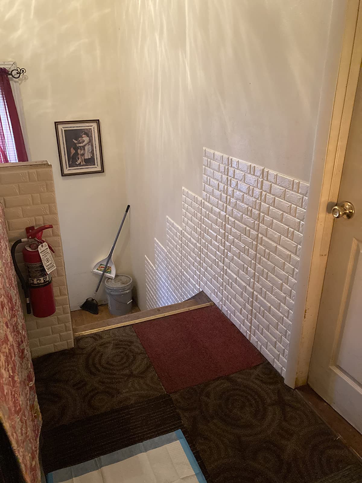 3DBrickWall, three-dimensional wall stickers with brick effect (5 pcs.) - Image 6
