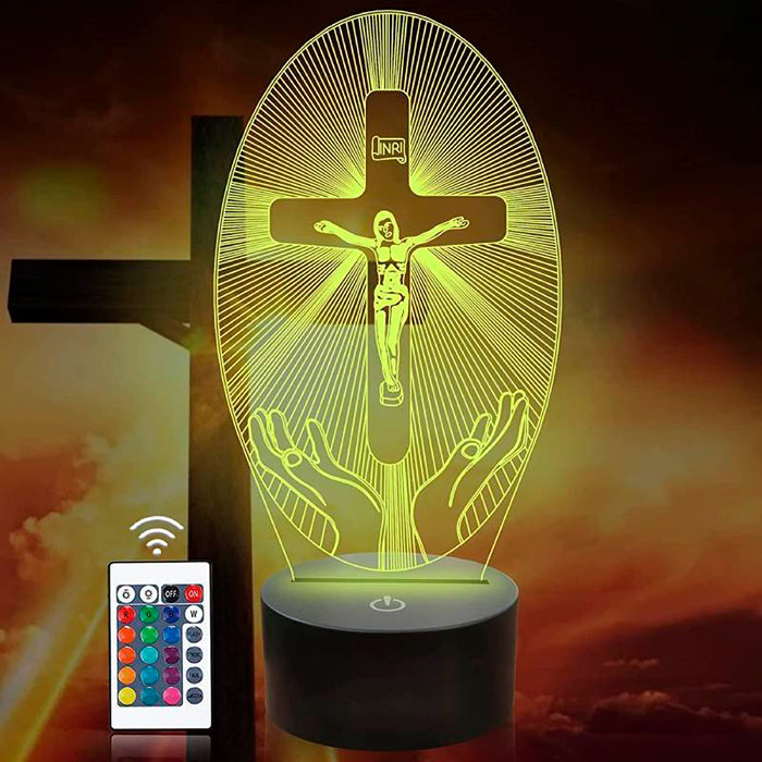 3DCross, a decoration with a religious motif - Jesus - Image 3