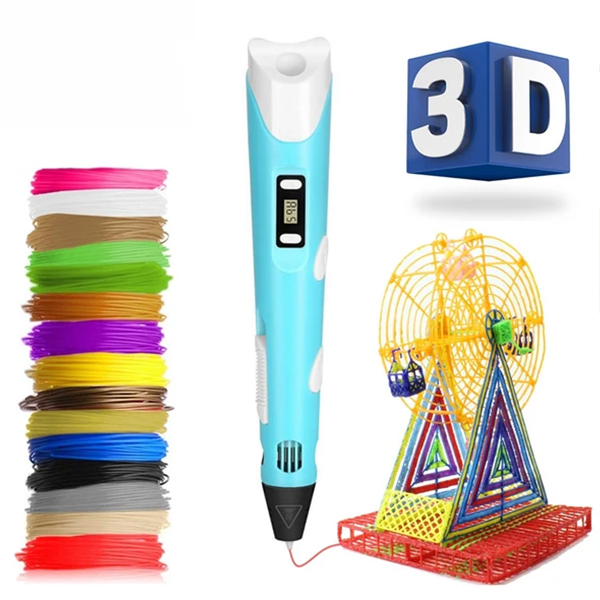 Innovative pen for creating 3D drawings in 3 different colours 3DPen - Image 5