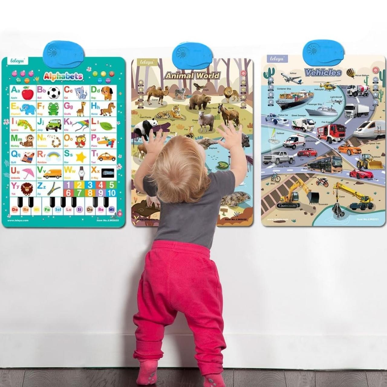 Fun and educational decoration for a child's room