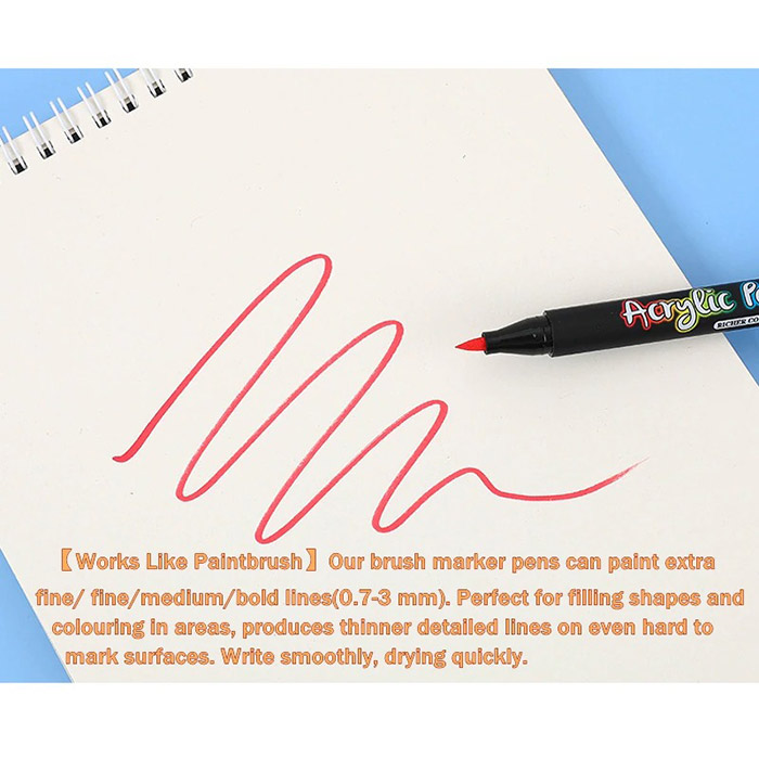 AcrylicMarkers, acrylic markers (24 pcs) - Image 6