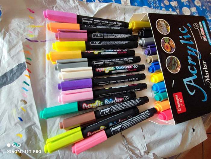 AcrylicMarkers, acrylic markers (24 pcs) - Image 9