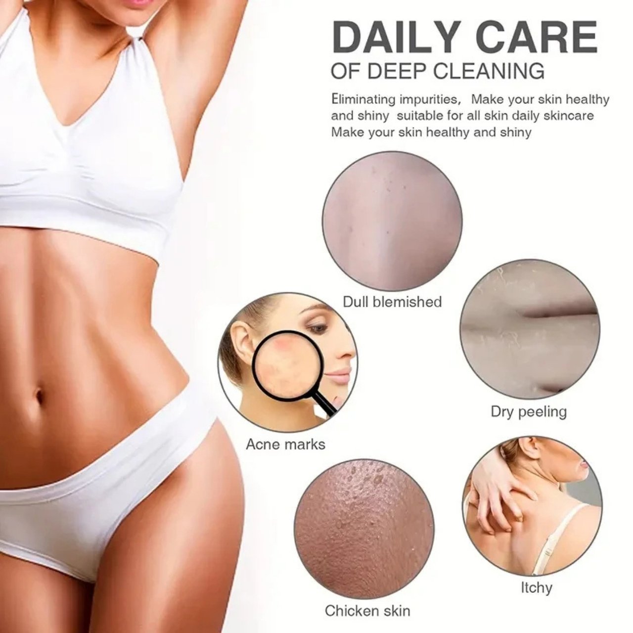 AfricanSponge, body wash and care cloth - Image 2