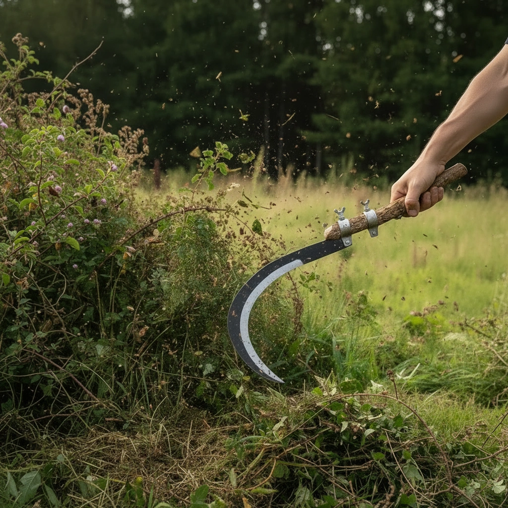 Quickly clear overgrown areas