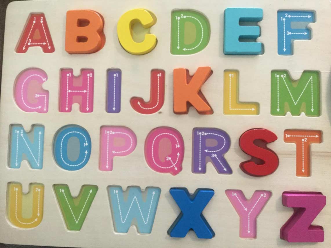 AlphabetPuzzle, wooden letter puzzle - Image 6