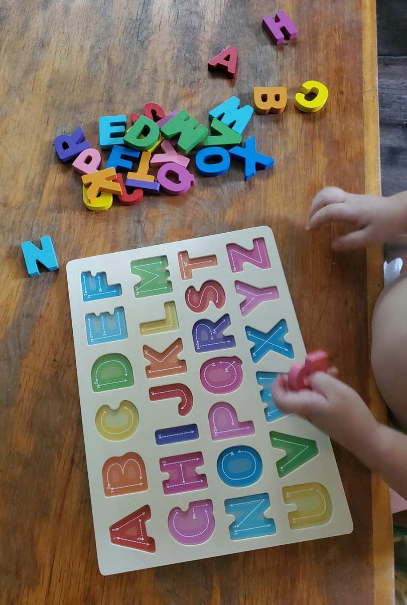 AlphabetPuzzle, wooden letter puzzle - Image 7