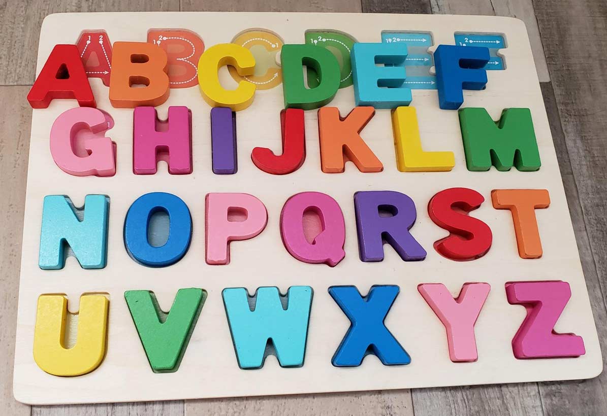 AlphabetPuzzle, wooden letter puzzle - Image 8