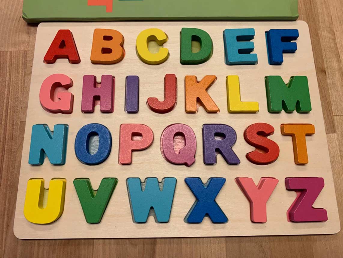 AlphabetPuzzle, wooden letter puzzle - Image 9
