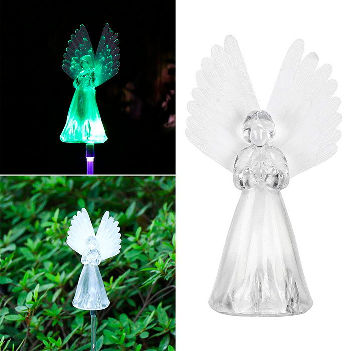 The solar lamp works automatically - it charges with solar energy during the day and starts to glow at dusk!