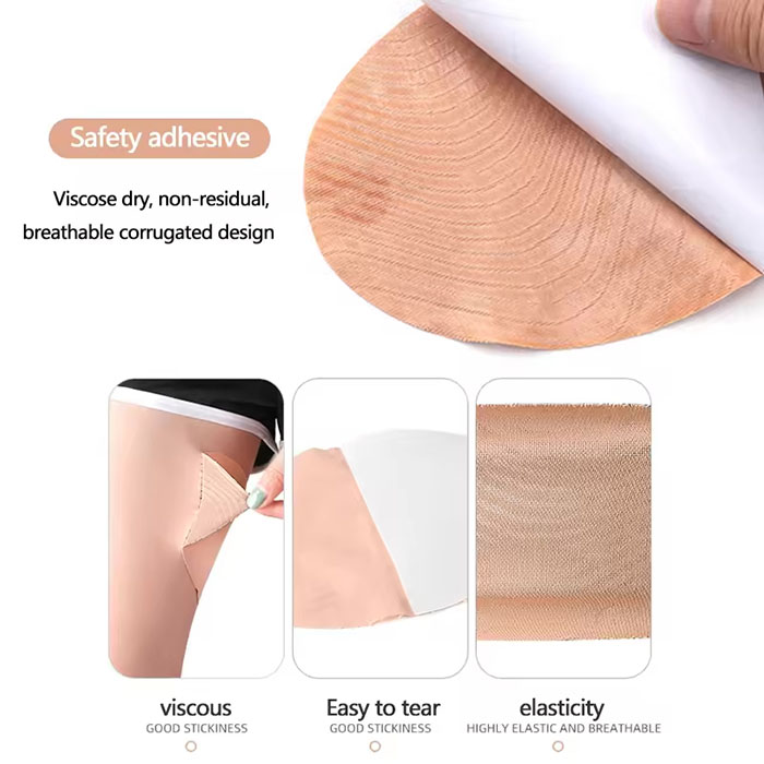 AntiChafing, self-adhesive protection to prevent chafing between the thighs (2 pieces) - Image 5