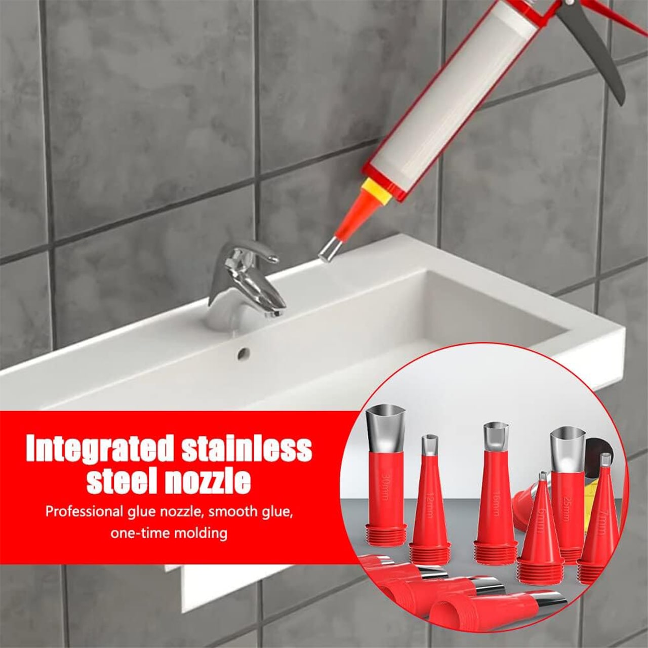 ApplicNozzle, 22-piece set of compounding and sealing nozzles - Image 3