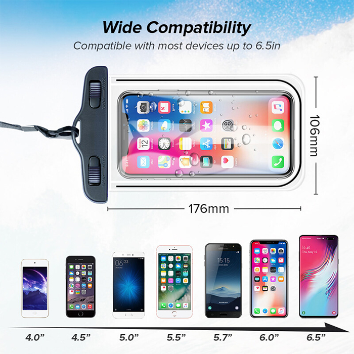 AquaBag, transparent waterproof phone case - Image 5