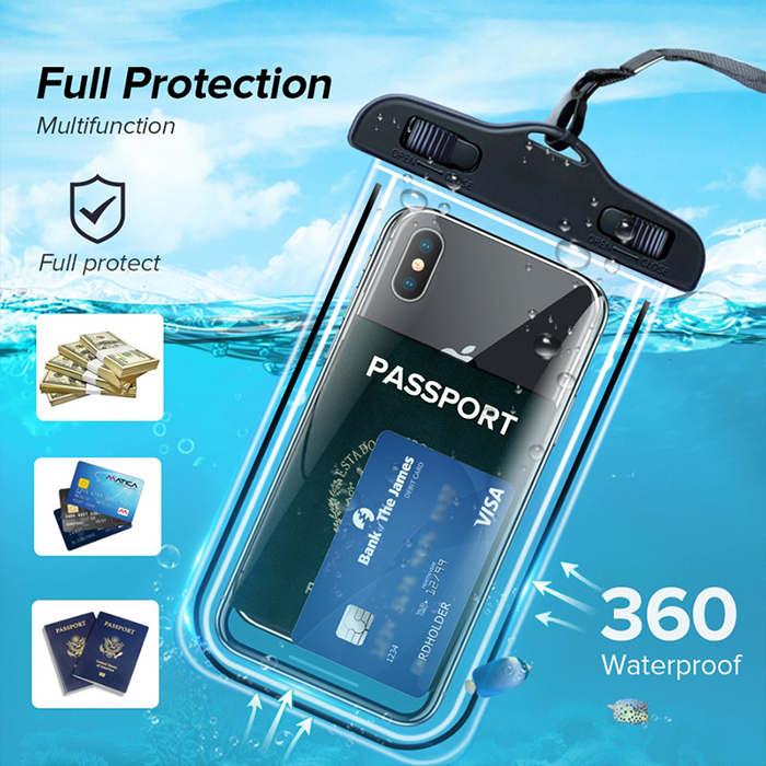 AquaBag, transparent waterproof phone case - Image 8