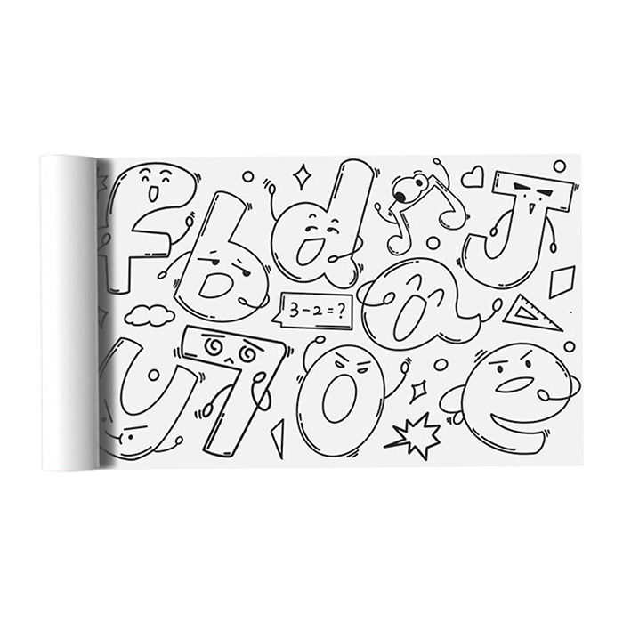 ArtRoll, colouring book on a roll - Image 3