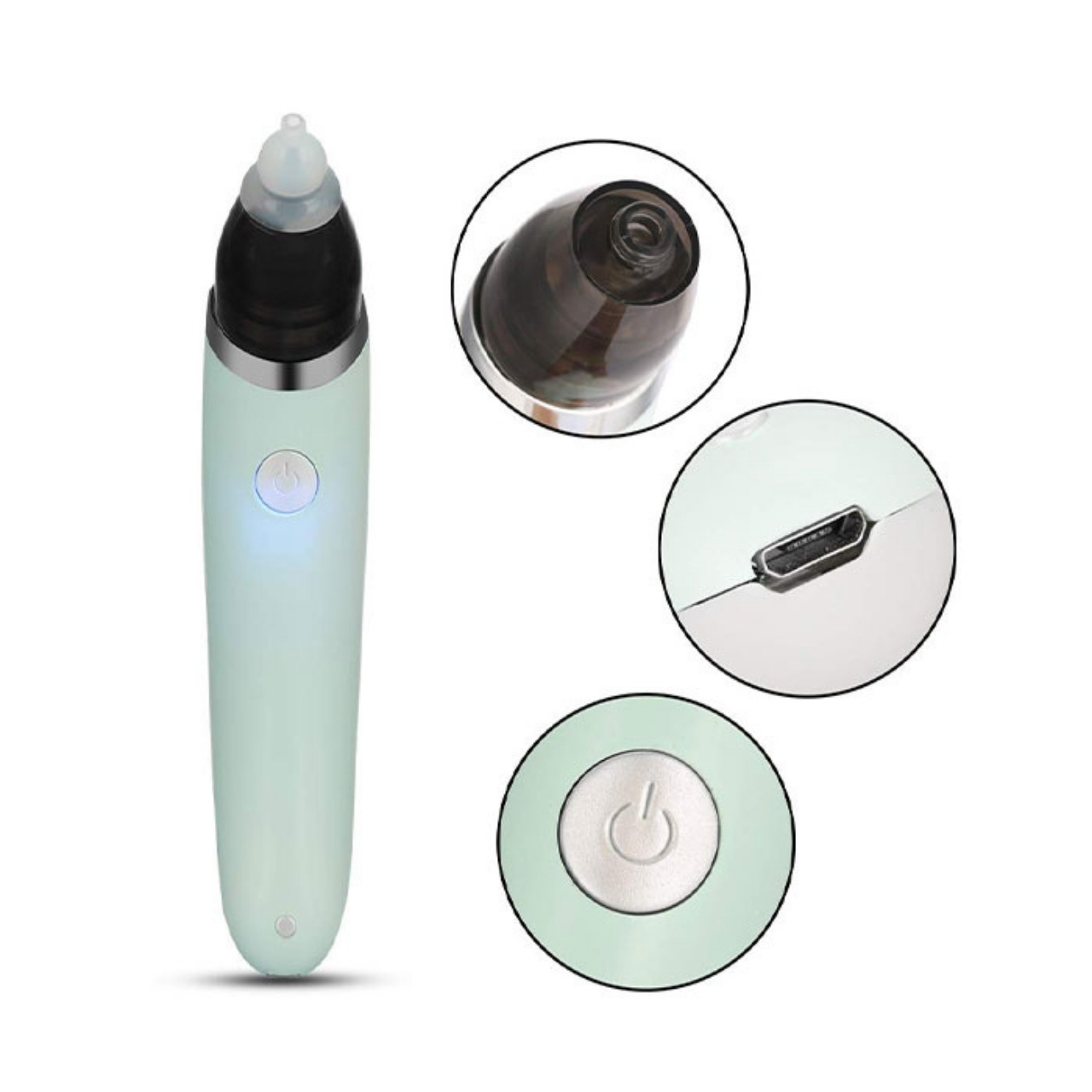 Aspirator, nasal aspirator for babies