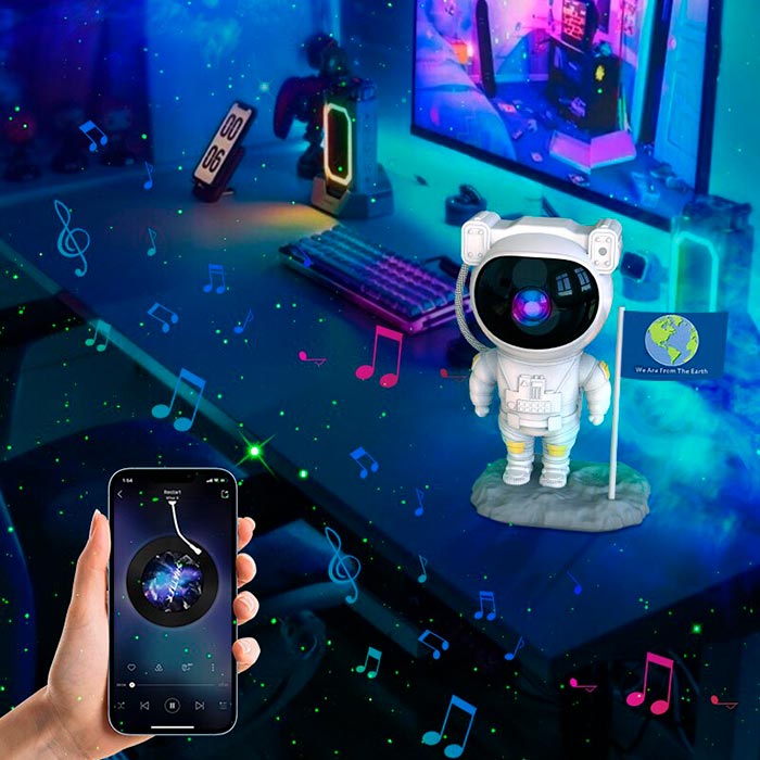 AstronautLamp, a night projector with a galaxy effect and LED light - Image 8