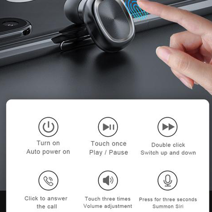 AudioInfinity, waterproof wireless bluetooth headphones with charging station - Image 7