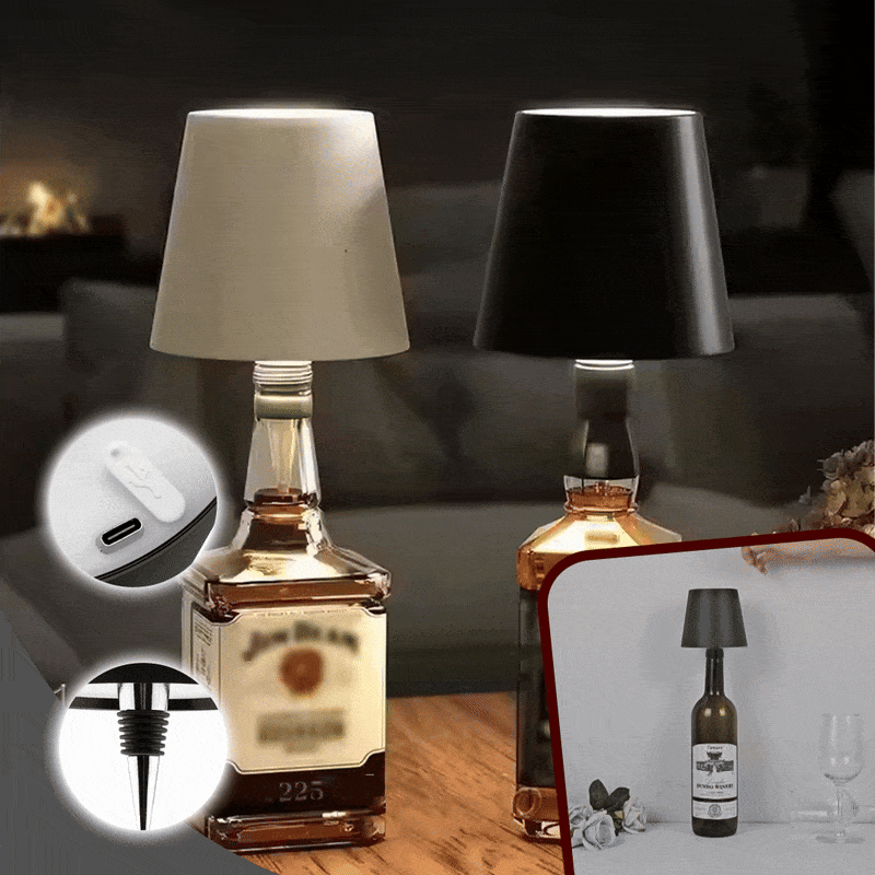 Cordless bottle lamp - Image 1