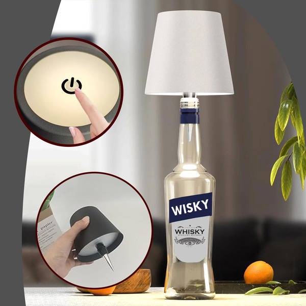 Cordless bottle lamp - Image 8