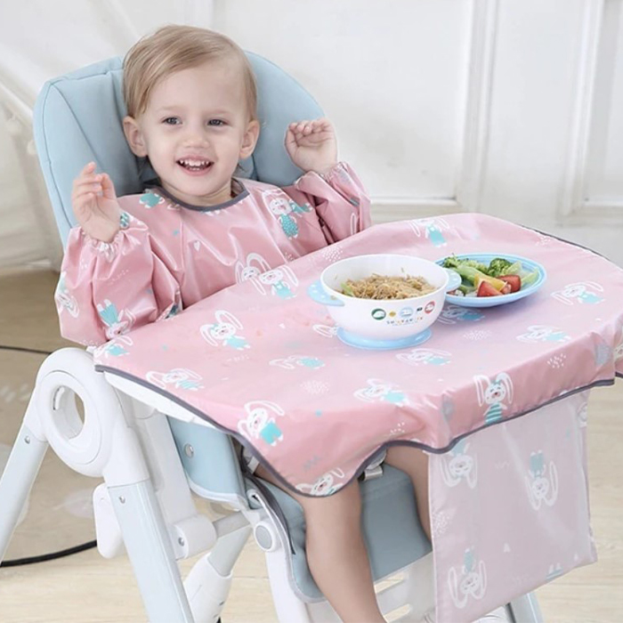 BabySleeve, waterproof bib with sleeves to protect against stains - Image 2