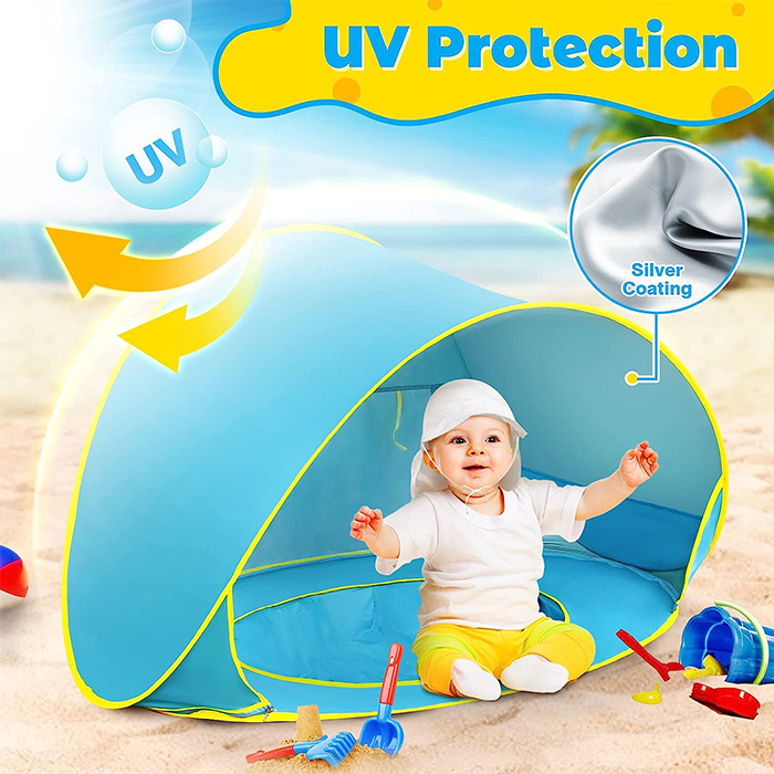 BabyTent, baby tent with UV protection and swimming pool - Image 4