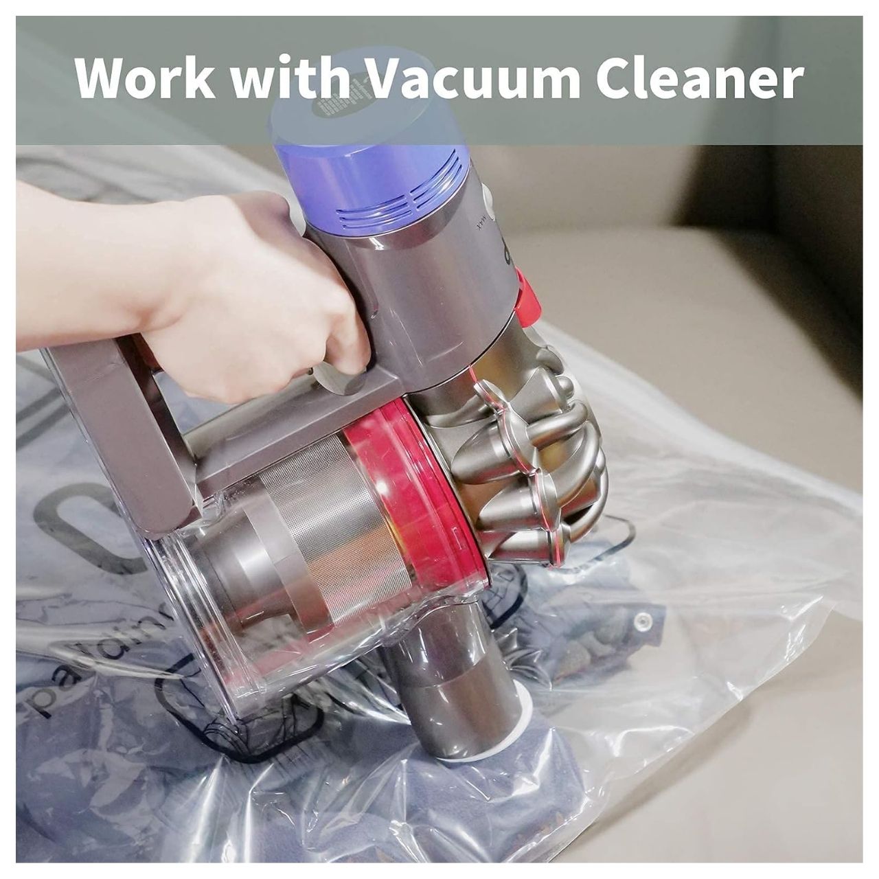 Bagsy, hanging vacuum bags for storing clothes (4 pcs.) - Image 4