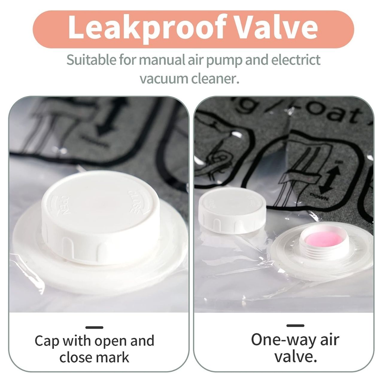 Bagsy, hanging vacuum bags for storing clothes (4 pcs.) - Image 5