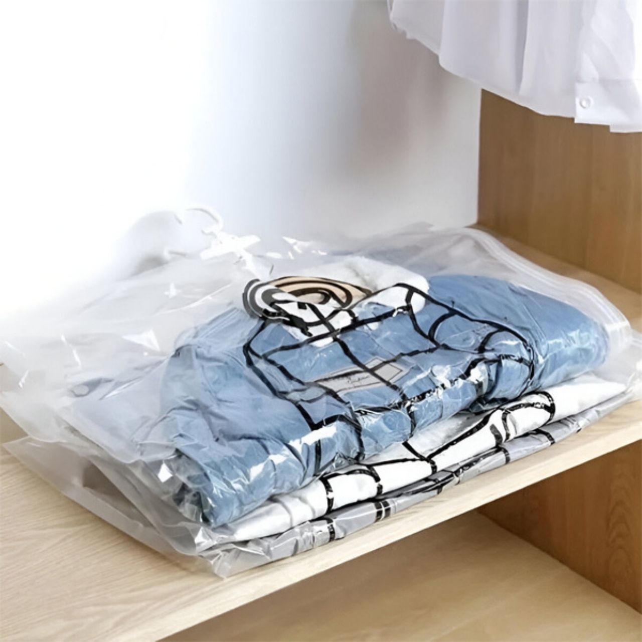 Bagsy, hanging vacuum bags for storing clothes (4 pcs.) - Image 7