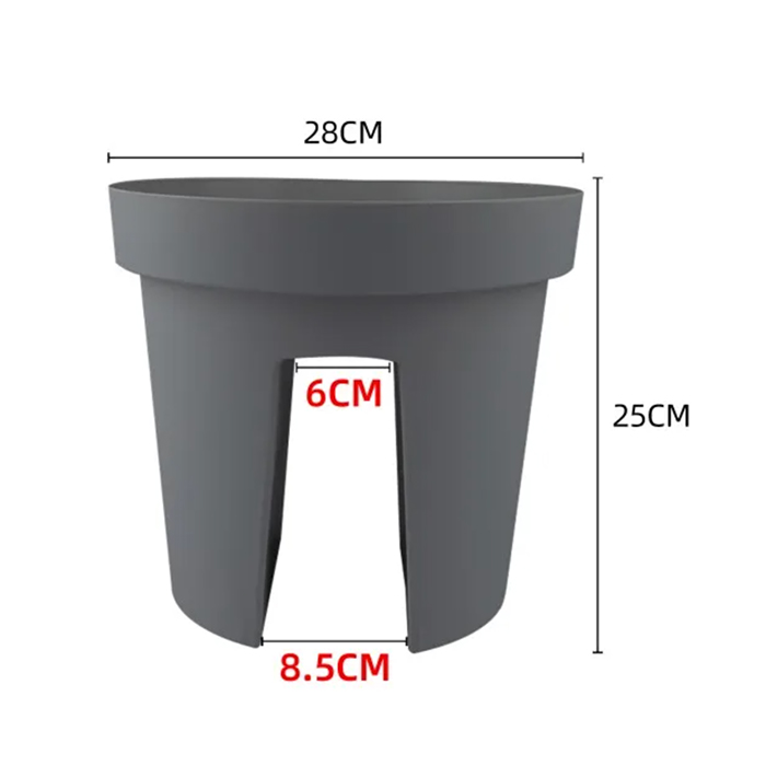 BalconyPots, balcony flower pots (2 pieces) - Image 2