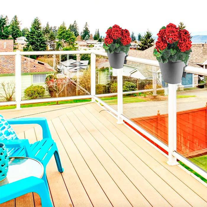 BalconyPots, balcony flower pots (2 pieces) - Image 5