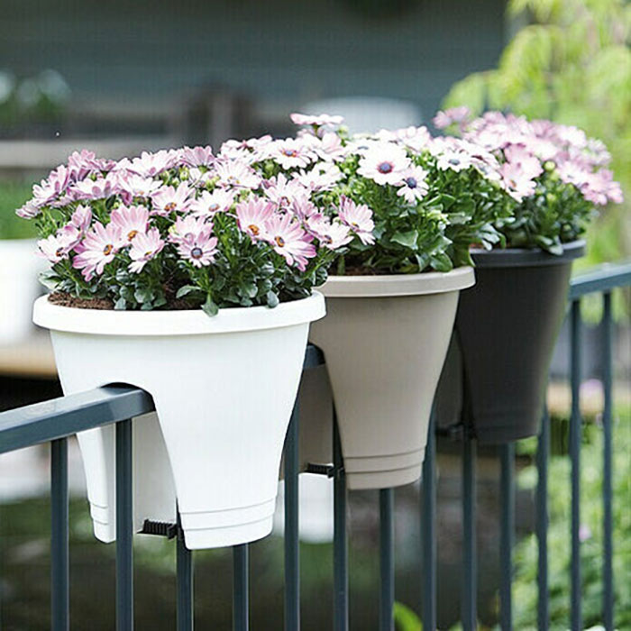 You can grow flowers, herbs, spices, microgreens ... in pots.