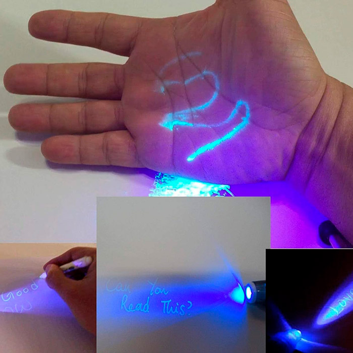BallpointPen, invisible magic pen with UV light (1+1 GRATIS) - Image 8