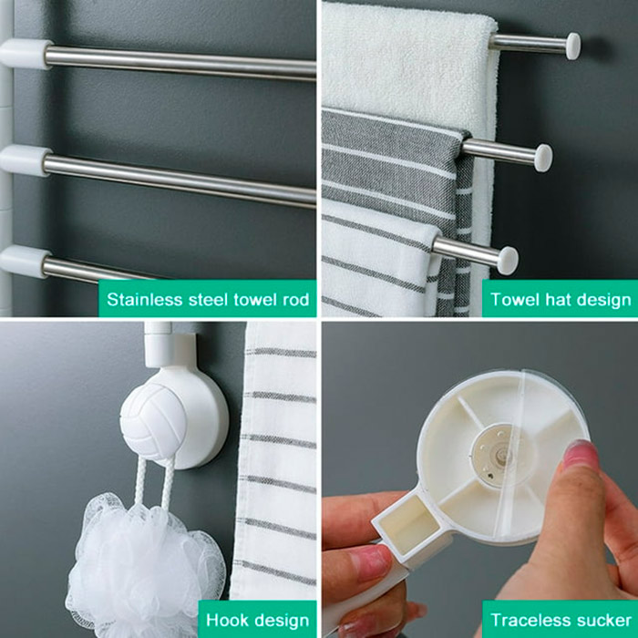 BarTowel, towel, cloth and napkin holder - Image 6