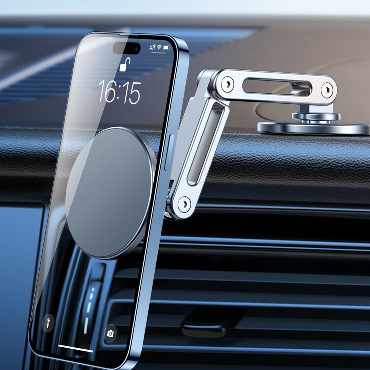 A strong magnet for a secure fixing!