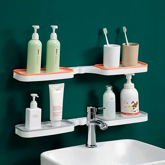 BathroomShelf, bathroom shelf that can be installed at 90° or 180° - Image 8