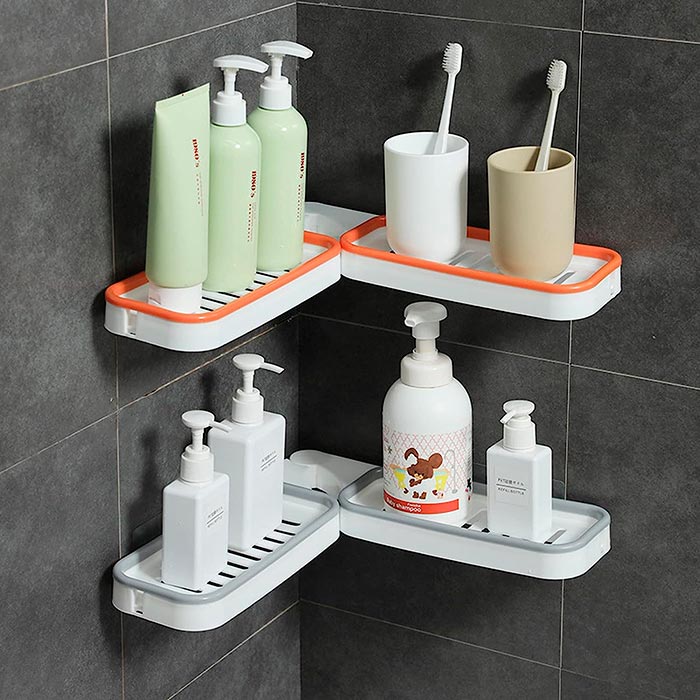BathroomShelf, bathroom shelf that can be installed at 90° or 180° - Image 9