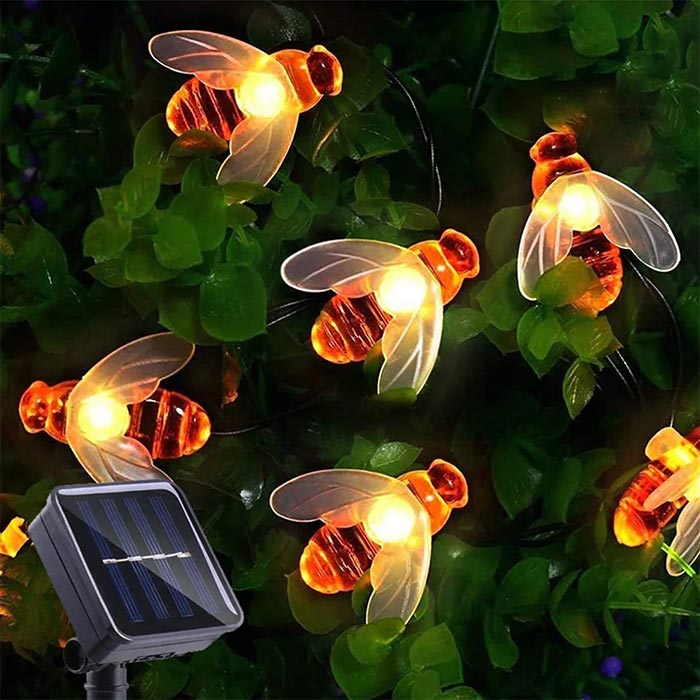 BeeLights, solar lamp with 30 bee-shaped LED lights - Image 3