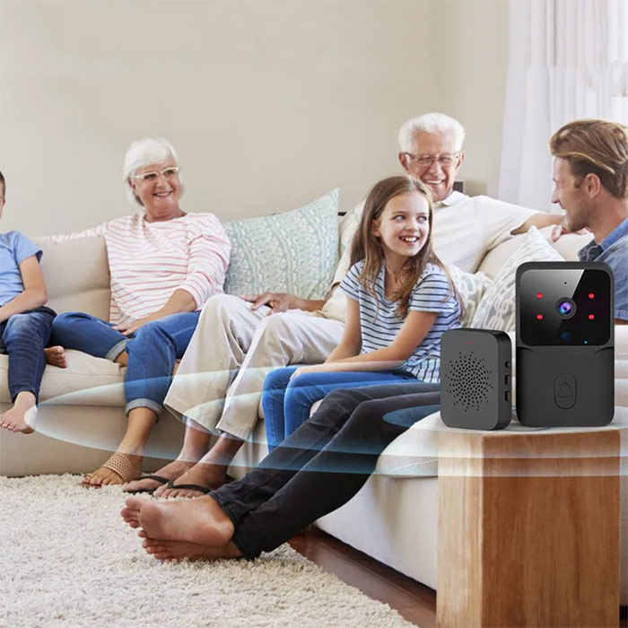 Bell, wireless doorbell with video, two-way sound and motion detector - Image 6