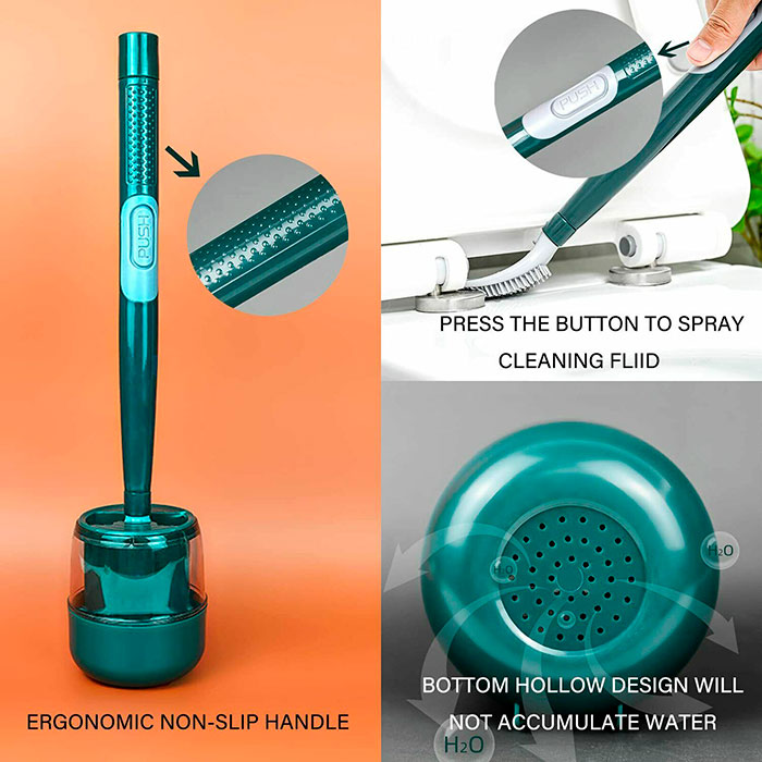 BestBrush, the revolutionary toilet brush with a button for dispensing cleaner - Image 4