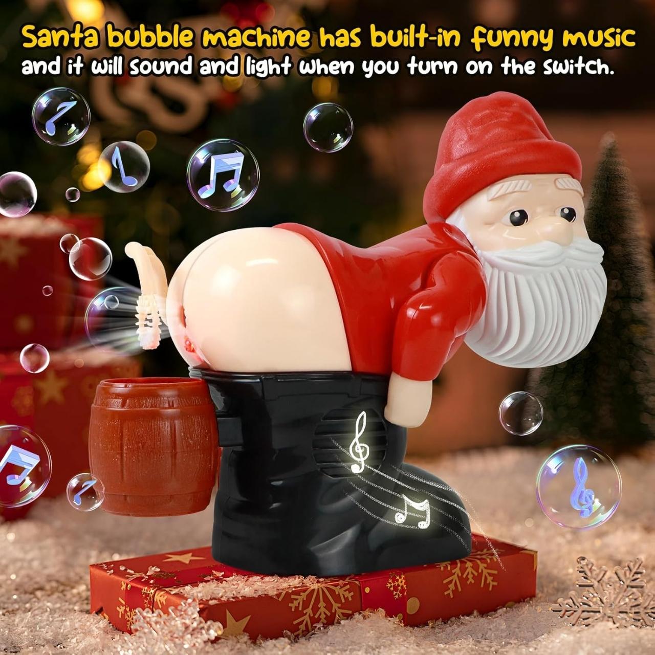 BlowSanta, Santa Claus soap bubble toy - Image 4