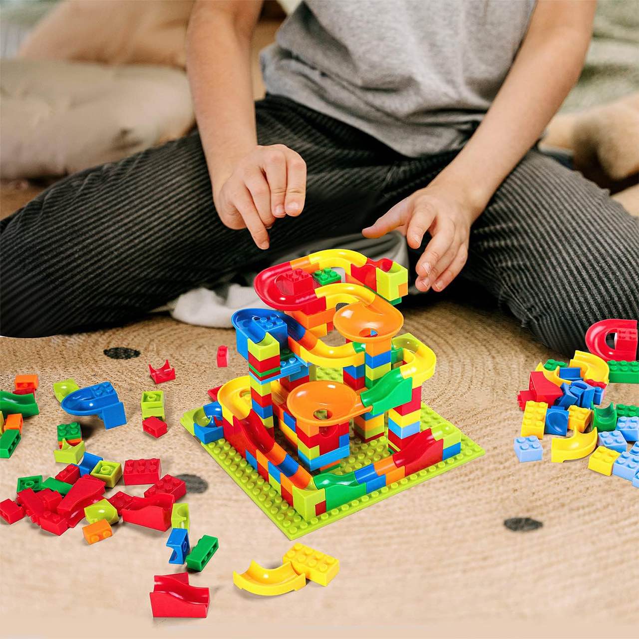 Developing fine motor skills and logical thinking.