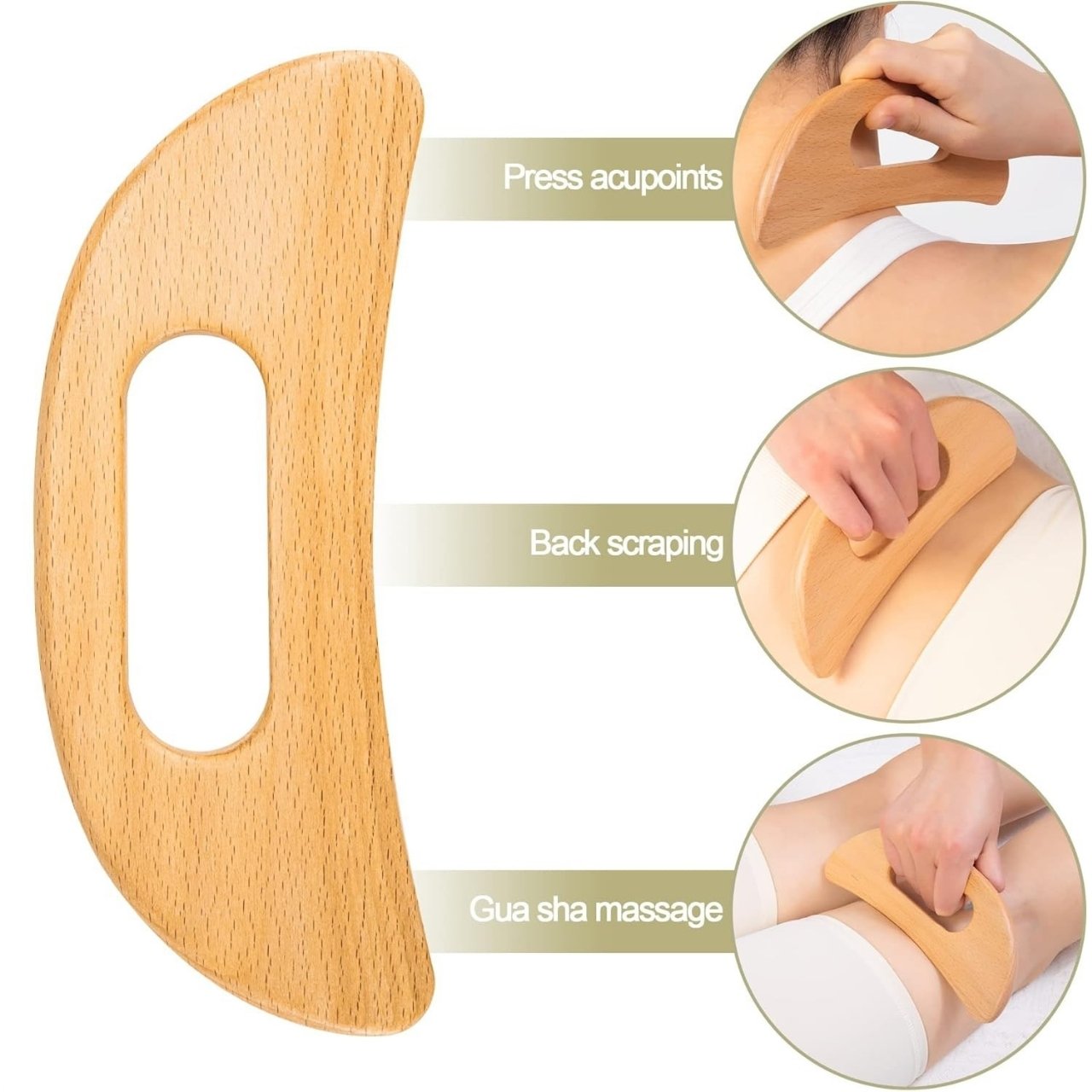 BodyGuaSha, a wooden massage tool for total body relaxation - Image 5