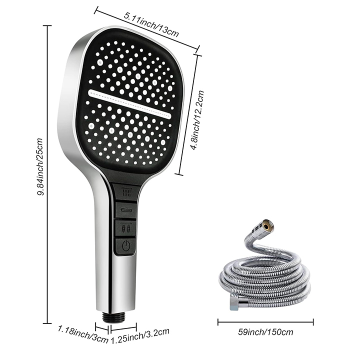 BoostShower, a shower handle where you can combine different jets of water - Image 2