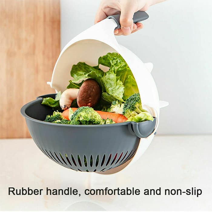 BowlCutter, multi-purpose slicer with added strainer and hand peeler - Image 2