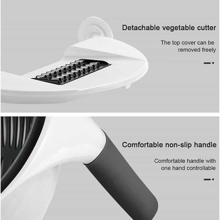 BowlCutter, multi-purpose slicer with added strainer and hand peeler - Image 4