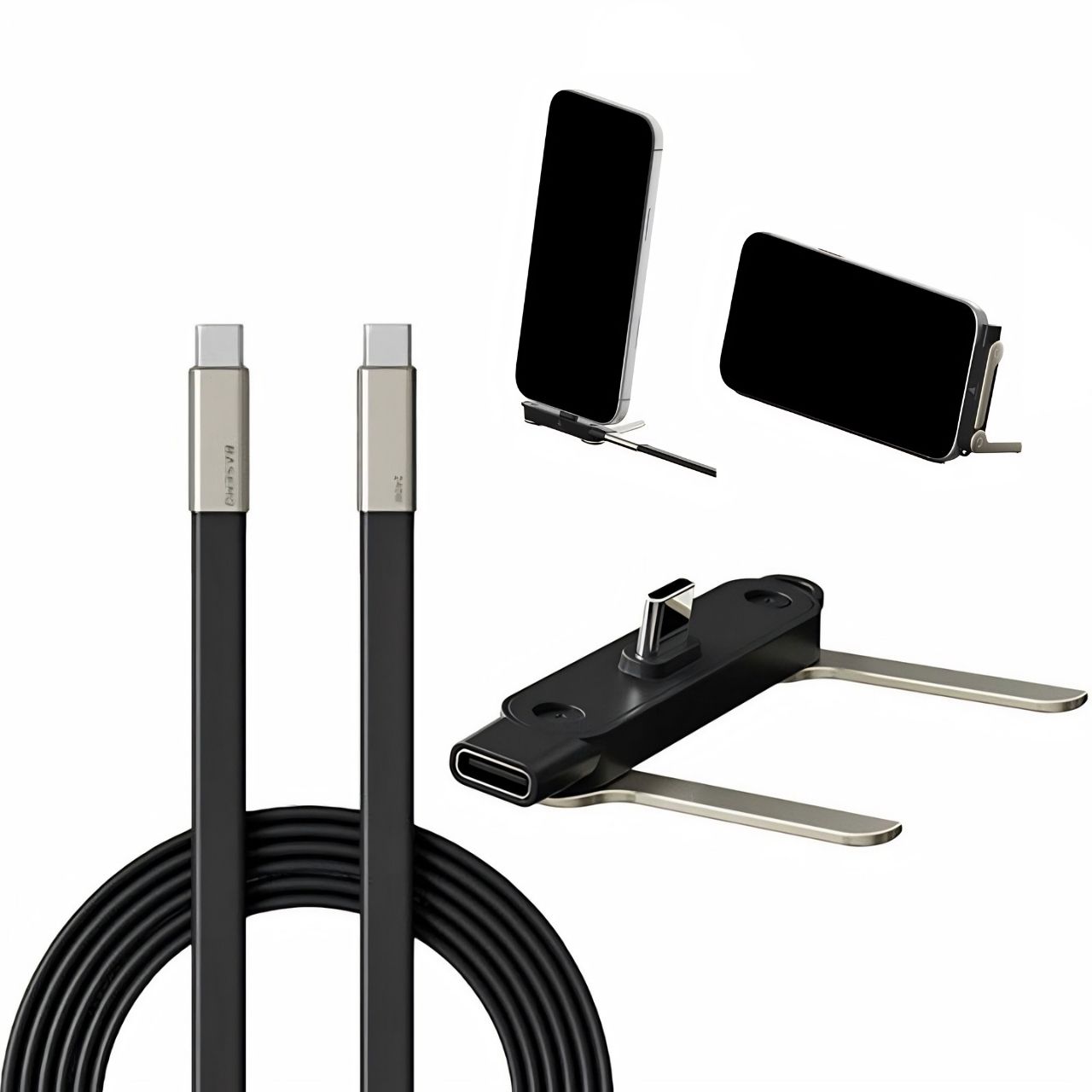 2in1 charging cable with phone stand, Bracky - Image 3