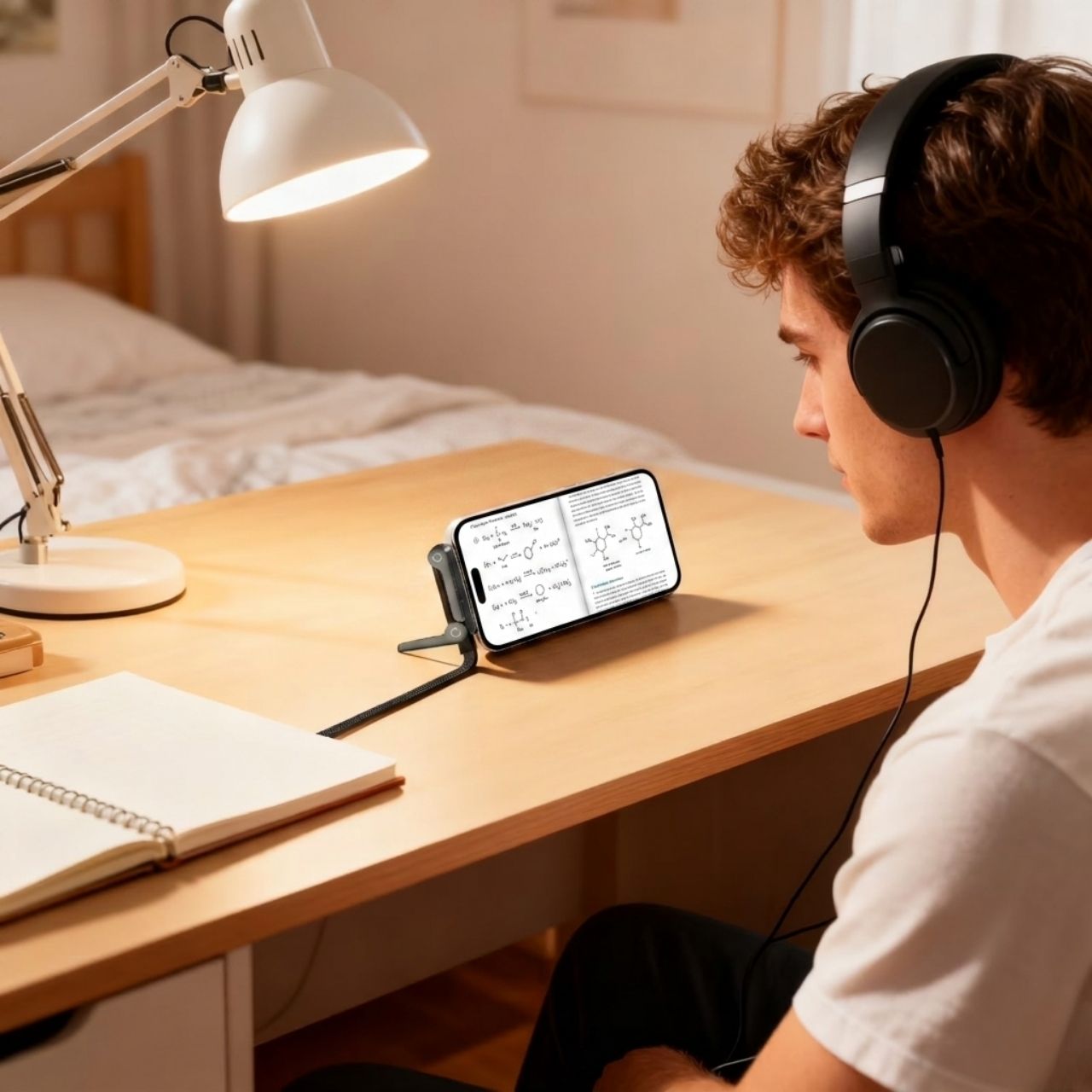 2in1 charging cable with phone stand, Bracky - Image 7