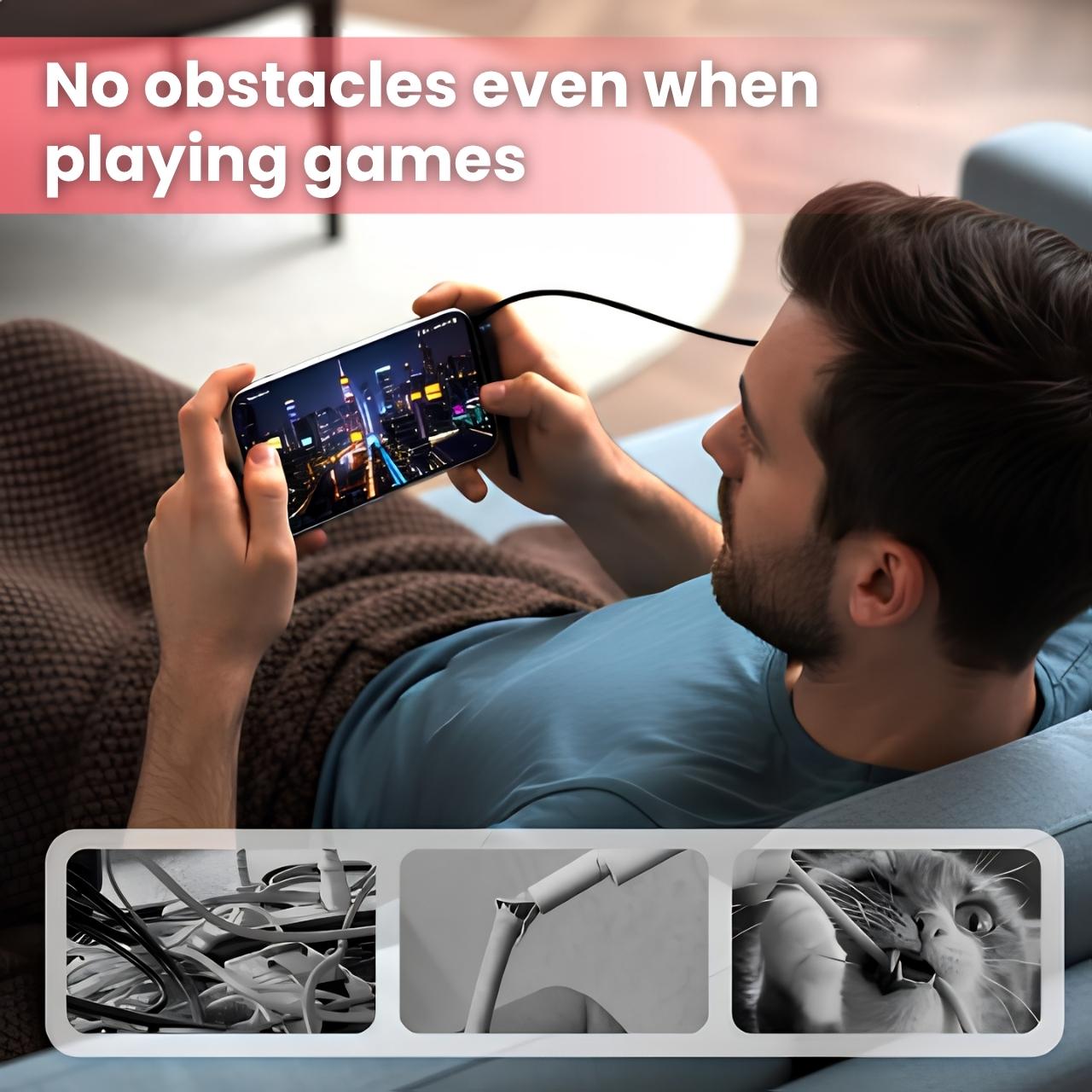 No barriers even when playing games
