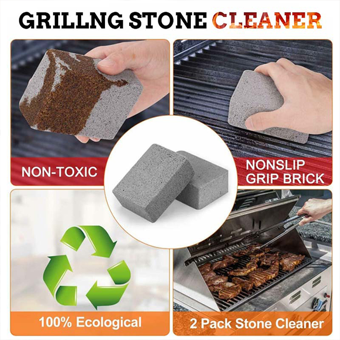 BrickGrill, 1 + 1 FREE cleaning stone for grill grates - Image 8